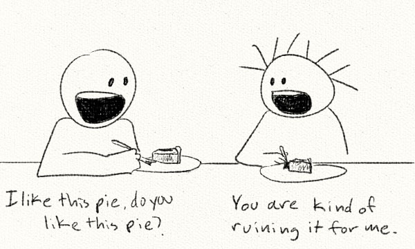 which is very sad because pie is usually the best part of my breakfast.
