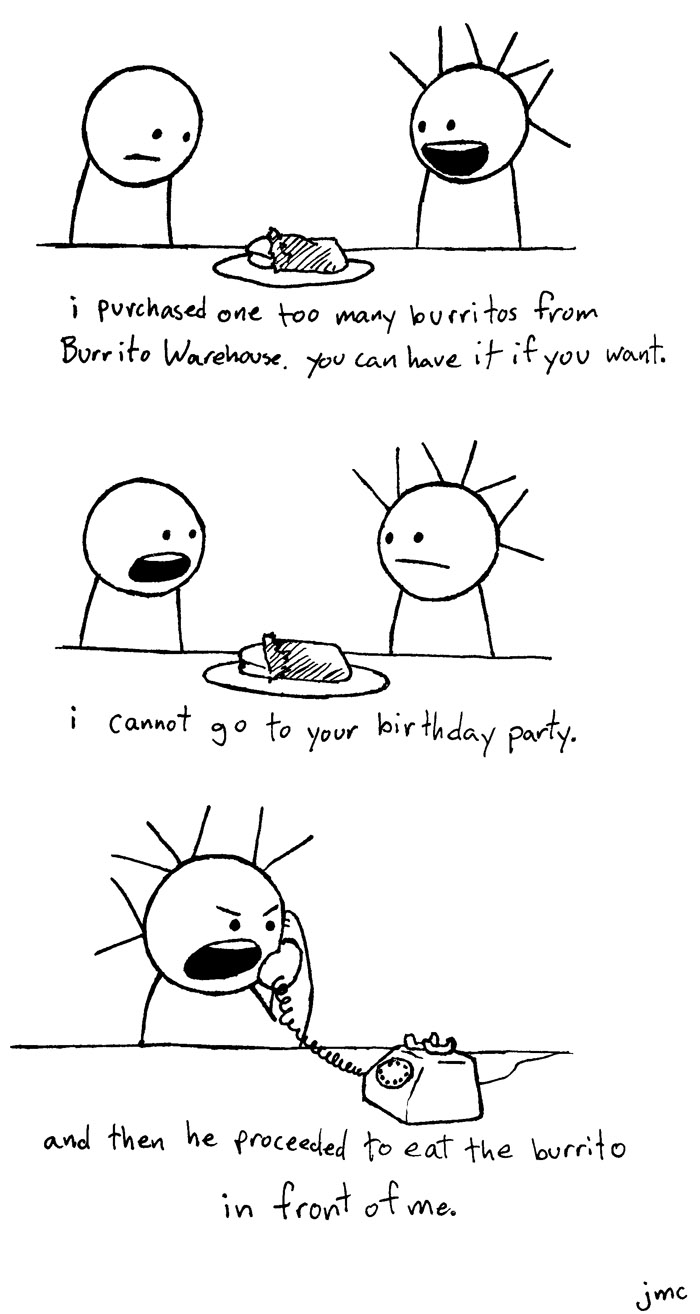 it was horrible.